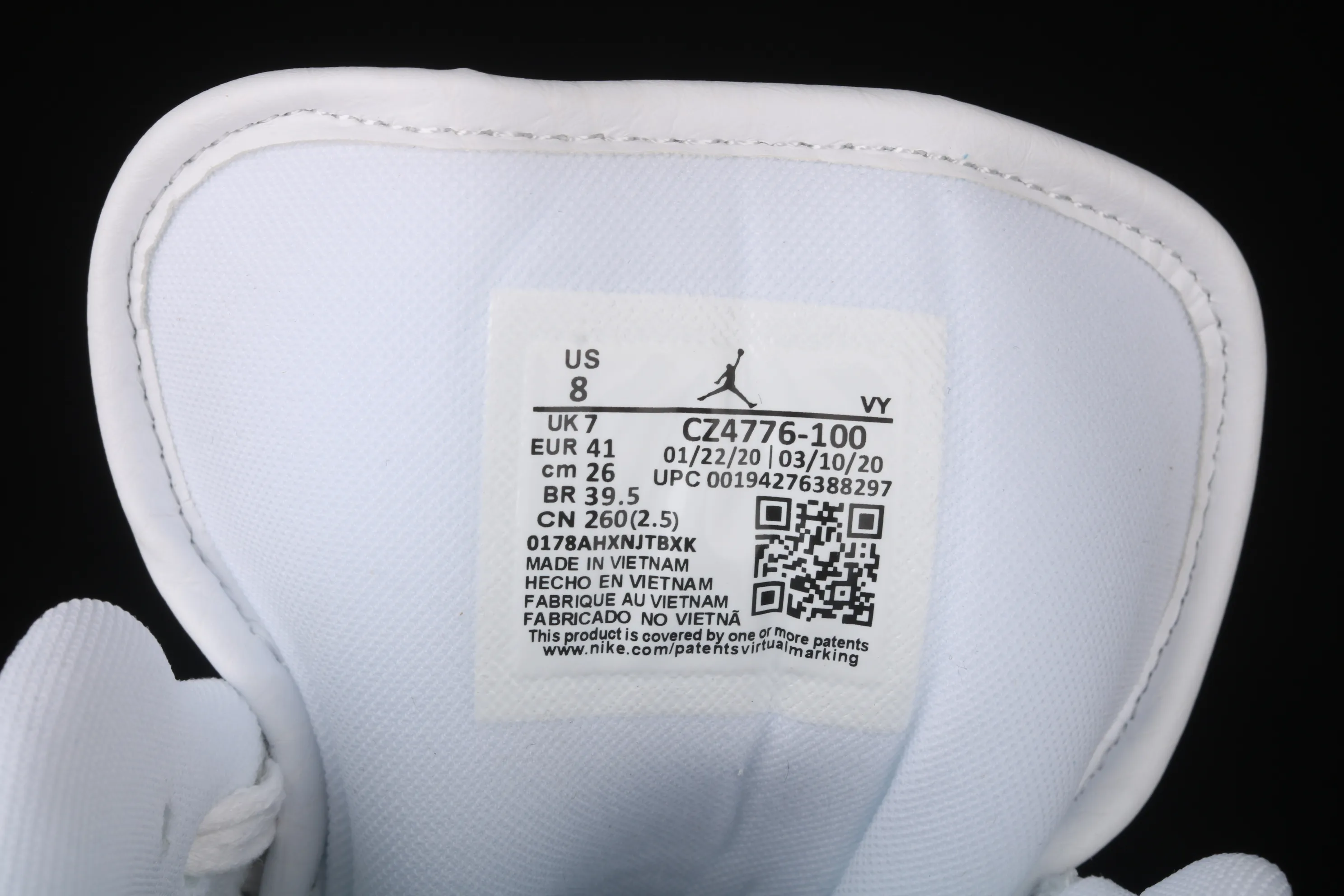 All categories Air Jordan Jordan series basketball shoes Air Jordan 1 Low X version Air Jordan 1 Low AJ1 Joe 1 low-top cultural and leisure sports sneakers CZ4776-100